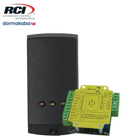 RCI RCI: Slimline Reader Proximity Reader/Controller Kit 12VDC RCI-9321